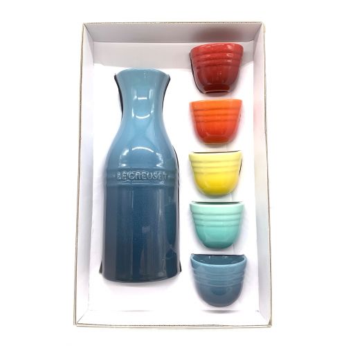 LE CREUSET (ルクルーゼ) SAKEセット カラフェ×1・カップ×5
