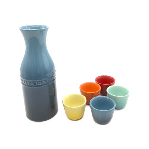 LE CREUSET (ルクルーゼ) SAKEセット カラフェ×1・カップ×5