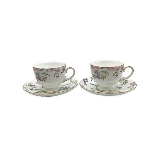 Wedgwood (ウェッジウッド) カップ&ソーサー スウィートプラム ペア