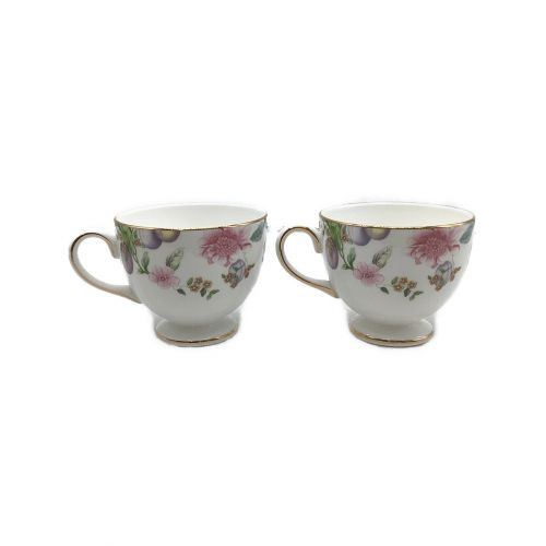 Wedgwood (ウェッジウッド) カップ&ソーサー スウィートプラム ペア