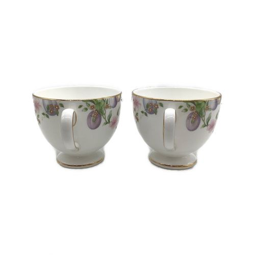 Wedgwood (ウェッジウッド) カップ&ソーサー スウィートプラム ペア