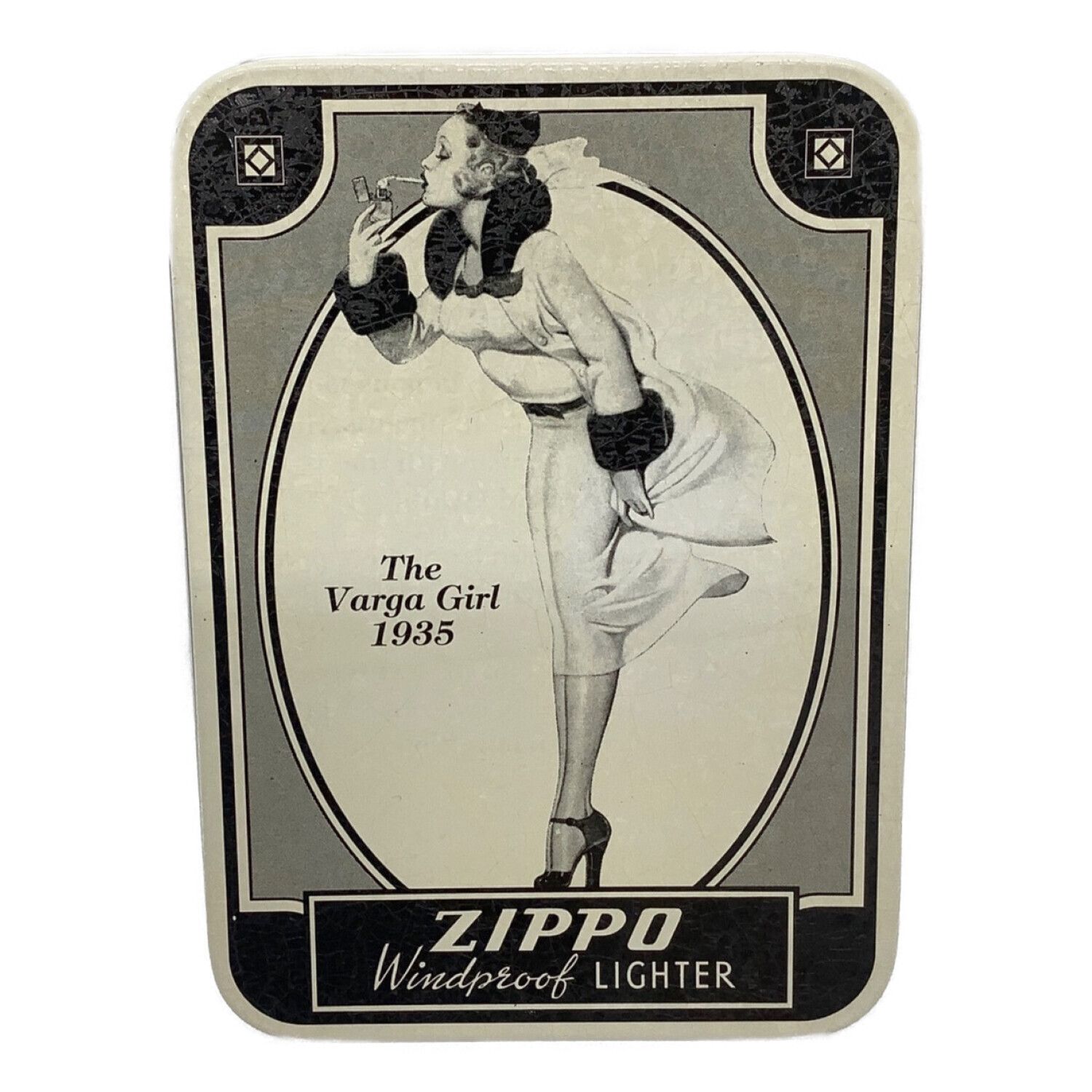 【zippo】1935 VARGA GIRL 缶付き