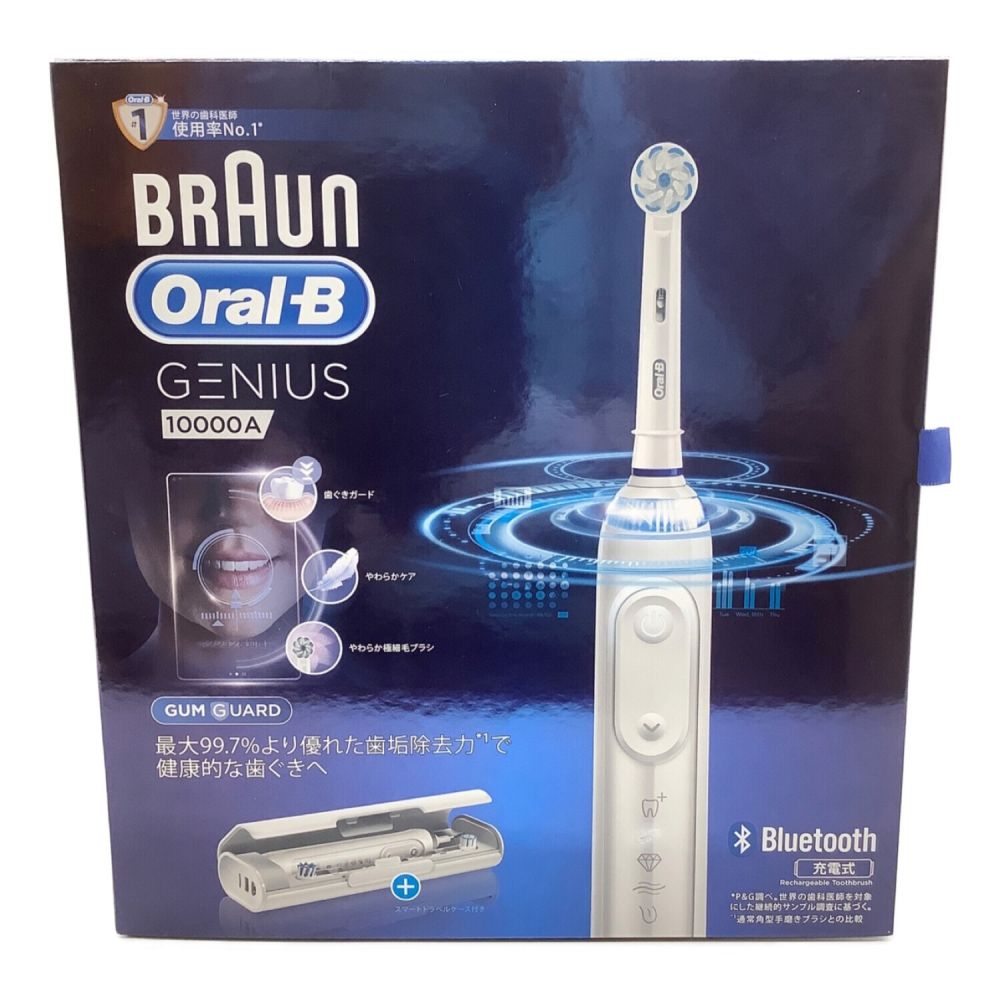 ブラウンオーラルB GENIUS 10000A D7015266XC MWT - 電動歯ブラシ