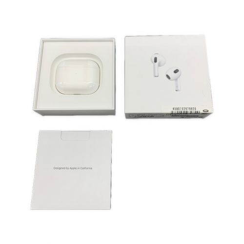 Apple (アップル) AirPods(第3世代) MME3J/A PM2M2X5YH9