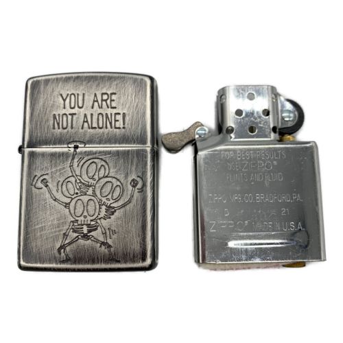 ZIPPO (ジッポ) ZIPPO 2UDS-ALONE 「YOU ARE NOT ALONE！」