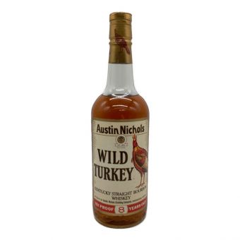 ワイルドターキー (WILD TURKEY) バーボン Austin Nichols 750ml ８年 未開封