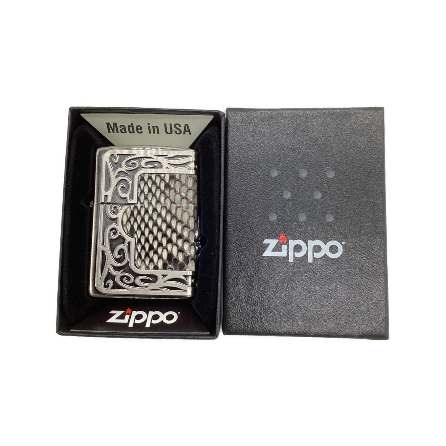 ZIPPO (ジッポ) ZIPPO フレームパイソンメタル 16000｜トレファクONLINE