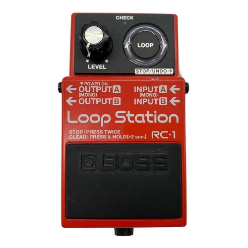 BOSS (ボス) ルーパー RC-1 Loop Station｜トレファクONLINE