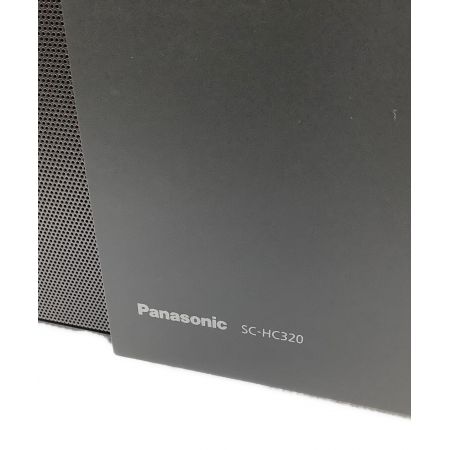 Panasonic (パナソニック) コンパクトステレオシステム SC-HC320-K 動作未確認 %MM2JA001703