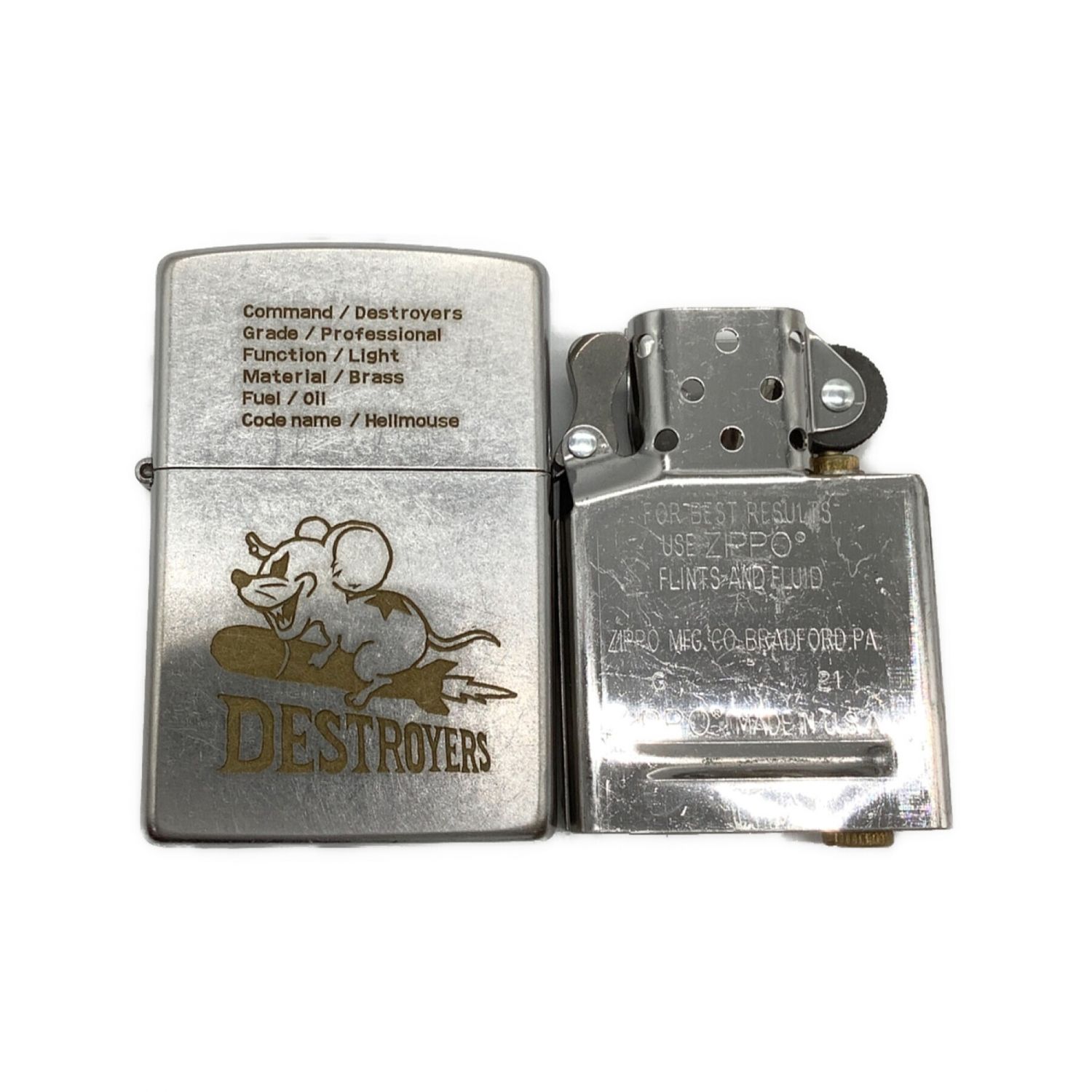 ZIPPO デストロイヤーズ 2OF-HELLMOUSE｜トレファクONLINE