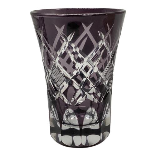 江戸切子 彩鳳 剣菱魚子文様