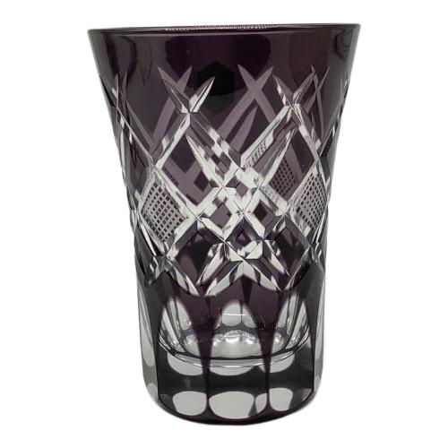 江戸切子 彩鳳 剣菱魚子文様