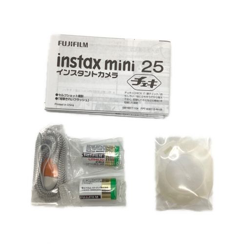 チェキ 2007年発売 instax mini 25 ■