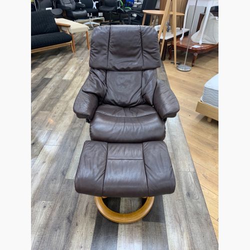 Ekornes (エコーネス) ストレスレスチェア ブラウン  1人掛け 1169415