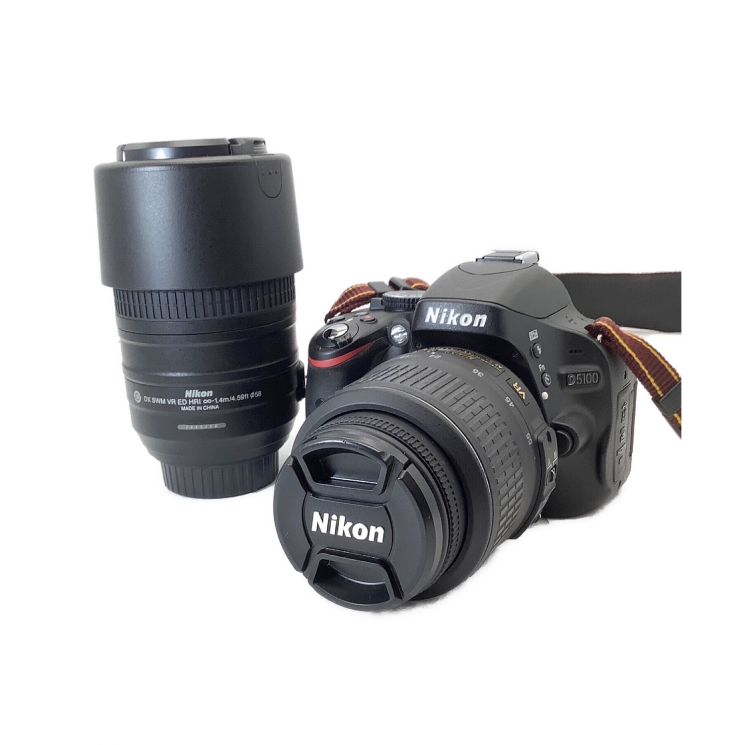 Nikon DXフォーマットデジタル一眼レフカメラ D5100 Wズームキット ...