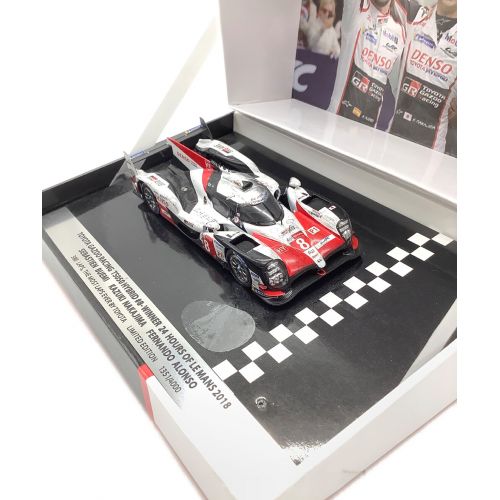 LG55 1/43 トヨタ TS050 ハイブリッド ガズーレーシング No.8 2018 ル・マン24時間 優勝記念  TY13143WM