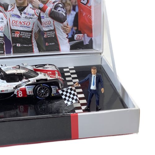 LG55 1/43 トヨタ TS050 ハイブリッド ガズーレーシング No.8 2018 ル・マン24時間 優勝記念  TY13143WM