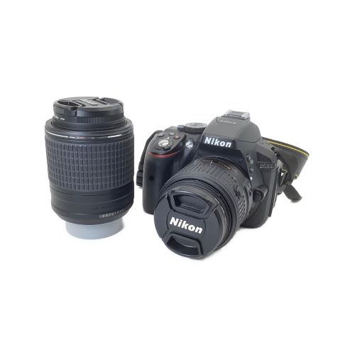 Nikon (ニコン) デジタル一眼レフカメラ ダブルズームキット D5300 ...