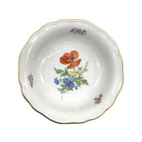 Meissen (マイセン) 小皿 Φ12.5cm×H3cm ベーシックフラワー(3つ花)