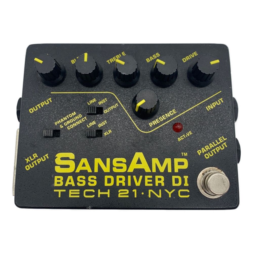 自作エフェクター SansAmp Bass Driver DI V1 初期型 簡略化・スライドボリューム仕様 - 楽器、器材