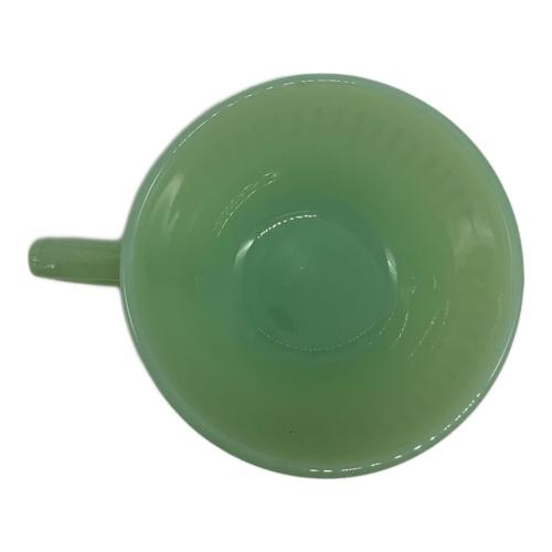 Fire King (ファイヤーキング) カップ&ソーサー ジェーン・レイ ジェダイ 1950年中期~1960年前期