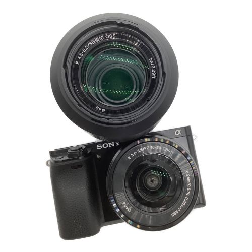 SONY (ソニー) デジタルミラーレス一眼カメラ α6000 ダブルズームレンズキット