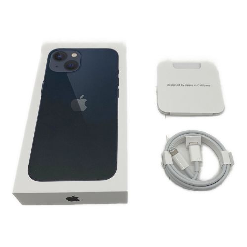 Apple (アップル) iPhone13 MLN3J/A サインアウト確認済 357479189625424 ▲ au(SIMロック解除済) 修理履歴無し 128GB バッテリー:Sランク(100%) 程度:Aランク iOS