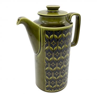 ヴィンテージ オールドパイレックス　ガラス　ポット パイレックス 直火用 ポット 耐熱ガラス 950ml 赤茶色