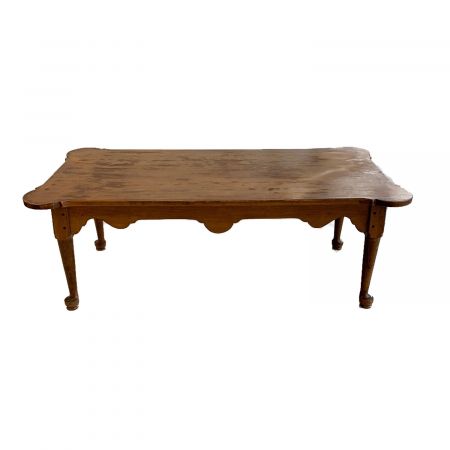 ETHAN ALLEN (イーセンアーレン) センターテーブル ブラウン ヴィンテージ 木製