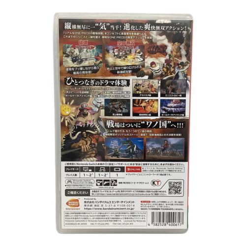 Nintendo (ニンテンドー) Nintendo Switch用ソフト ONE PIECE 海賊無双4 CERO B (12歳以上対象)