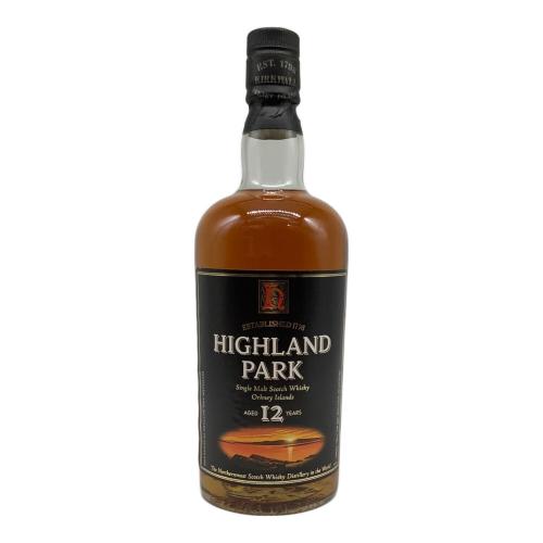 Highland Park (ハイランドパーク) スコッチウィスキー 750ml 旧ボトル 未開封