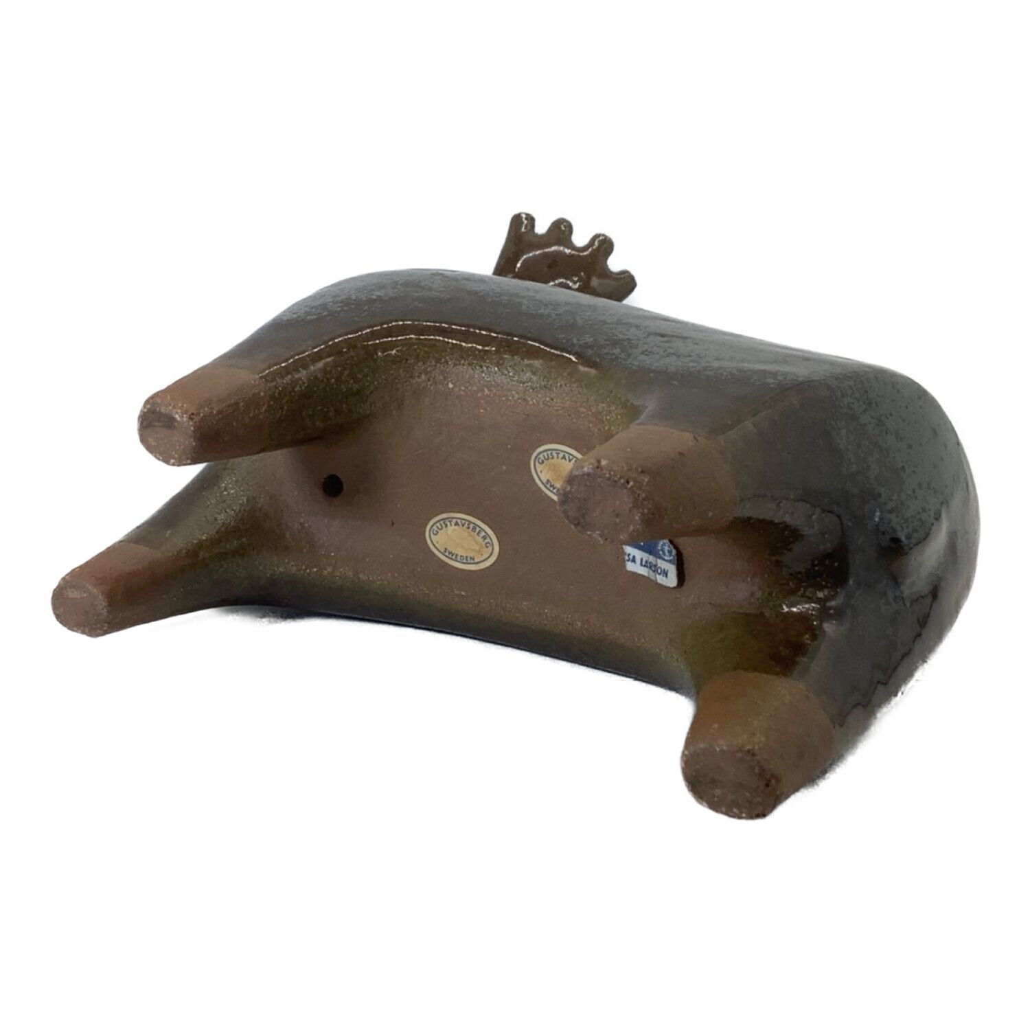 Lisa Larson (リサラーソン) 置物 Gustavsberg Stora Zoo ヘラジカ