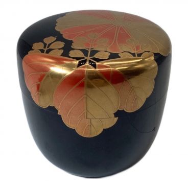 琉球漆器　なつめ　ハイビスカス 琉球漆器 なつめ ハイビスカス 琉球漆器 なつめ ハイビスカス 琉球漆器