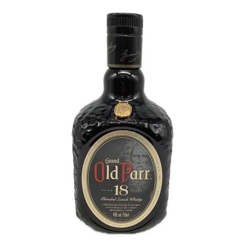 オールドパー スコッチウィスキー 750ml 18年 未開封