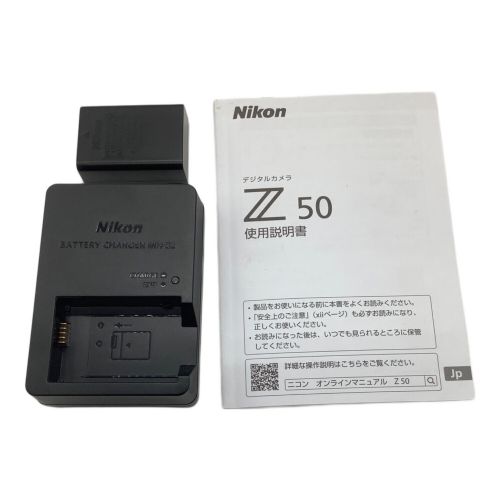 Nikon (ニコン) ダブルズームレンズキット Z50 2151万画素(総画素) 2088万画素(有効画素) 高速連続撮影：約5コマ/秒 高速連続撮影(拡張)：約11コマ/秒 -