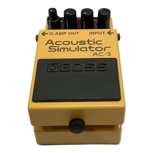 BOSS (ボス) アコースティックシュミレーター AC-3 本体のみ