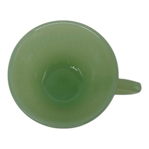 Fire King (ファイヤーキング) デミタスカップ&ソーサー ジェーンレイ 1950~60年代中期