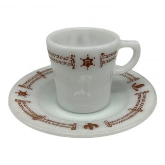 OLD PYREX (オールドパイレックス) マグカップ＆ソーサー レストランウェア Ponderosa  60年代