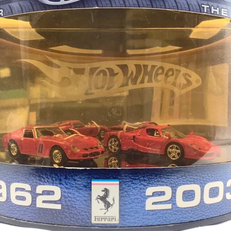 HOT WHEELS (ホットウィールズ) Ferrari(フェラーリ) 1962-2003 250 GTO(1962) / Enzo  Ferrari(2003) セット　モデルカー