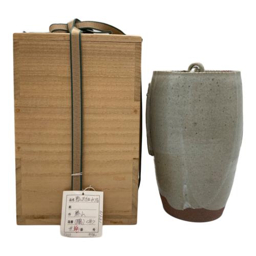 瓢細耳水指 茶道具