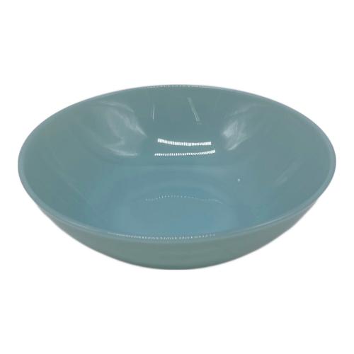 Fire King (ファイヤーキング) ベジタブルボウル USA製 ターコイズブルー 1950年代中期～1960年代前期
