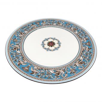 Wedgwood (ウェッジウッド)　フロレンティーン・ターコイズ　プレート