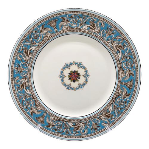 Wedgwood (ウェッジウッド)　フロレンティーン・ターコイズ　プレート