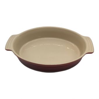 LE CREUSET (ルクルーゼ) グラタン皿 レッド 14-41