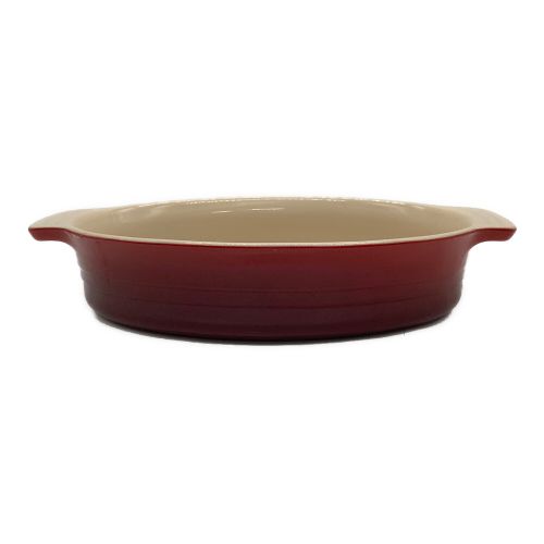 LE CREUSET (ルクルーゼ) グラタン皿 レッド 14-41