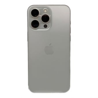 Apple (アップル) iPhone15 Pro Max A3105 サインアウト確認済 359779340135595 ー SIM FREE 修理履歴無し 256GB バッテリー:Aランク(98%) 程度:Aランク iOS