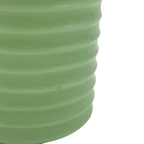 Janette (ジャネット) コーヒーキャニスター グリーン 40オンス 1930-1940年