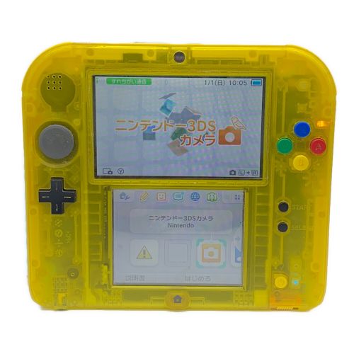 Nintendo (ニンテンドウ) 2DS ピカチュウ ゲームソフト・ケース FTR-001 動作確認済み ■