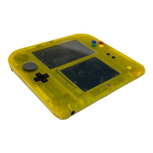 Nintendo (ニンテンドウ) 2DS ピカチュウ ゲームソフト・ケース FTR-001 動作確認済み ■