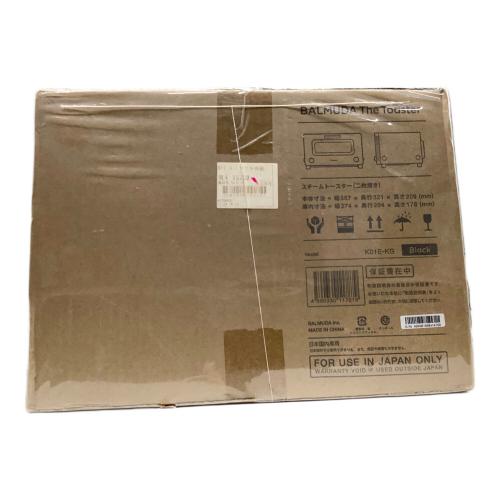 BALMUDA (バルミューダ) スチームトースター K01E-KG 程度S(未使用品) 未使用品